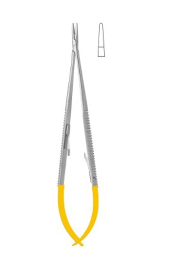 Needle Holders with Tungsten Carbide Inserts without TC